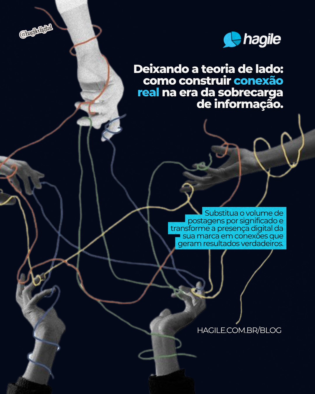 Deixando a teoria de lado: como construir conexão real na era da sobrecarga de informação
